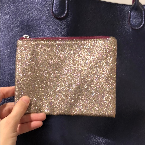 Shiny purple shoulder bag - Picture 6 of 7